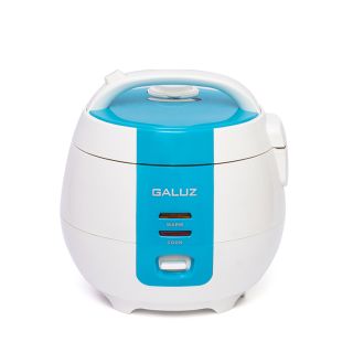 Nồi cơm điện Gakuz Gr-01 dung tích 1.2L, 2 màu xanh- cam.